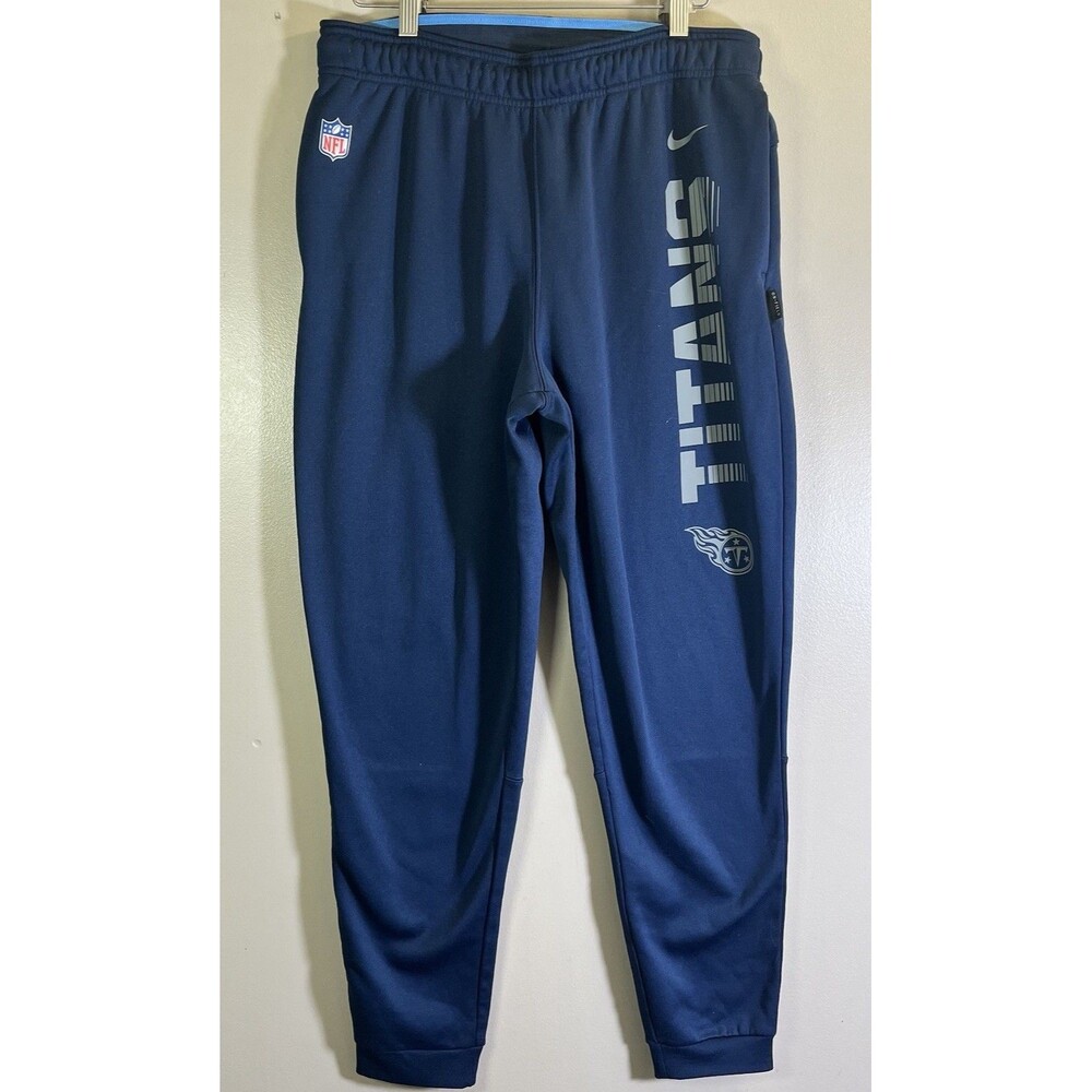 Nike Tennessee Titans On Field Sweatpants Mens Medium Navy NFL  Joggers